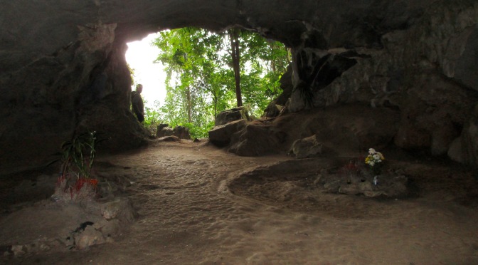 A prehistoric cave